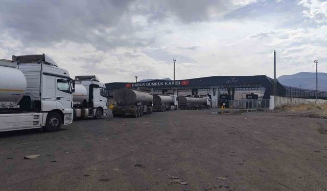 Habur'da tır şoförlerinden düzenli sevk sistemi talebi: '1000 lira ödüyoruz, parkta bekleyemiyoruz'