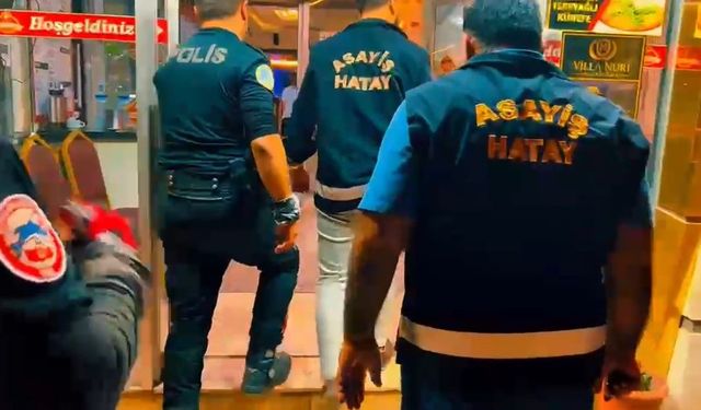 Hatay'da 17 alkollü işletmeye işlem yapıldı