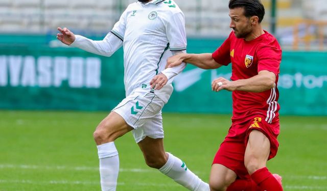Hazırlık maçı: Konyaspor: 0 - Kayserispor: 1