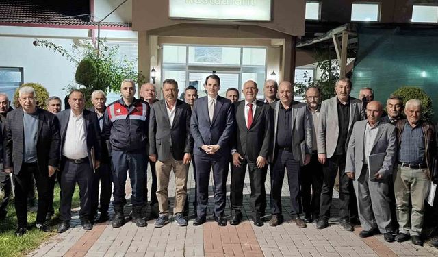 Hisarcık'ta muhtarlarla istişare toplantısı düzenlendi