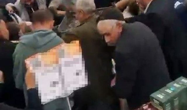 Iğdır'da markette ucuz palamut izdihama neden oldu