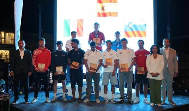 ILCA U21 Avrupa Şampiyonası Bodrum'da ödül töreniyle sona erdi