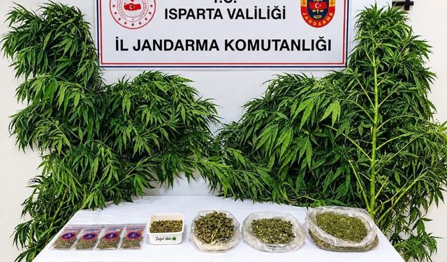 Isparta'da uyuşturucu operasyonlarında 62 şüpheli yakalandı