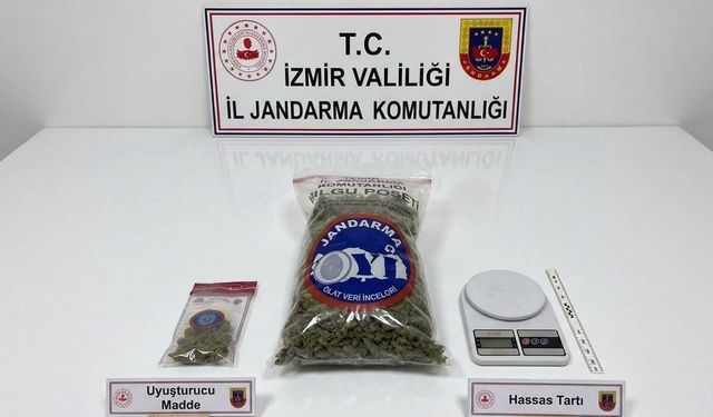 İzmir'de fabrikada uyuşturucu ticaretine jandarma operasyonu