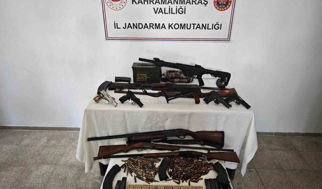 Kahramanmaraş merkezli silah ticareti operasyonunda 3 şüpheli tutuklandı