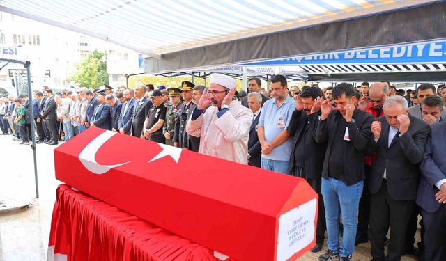 Kahramanmaraşlı şehit Yusuf Güneş son yolculuğuna uğurlandı