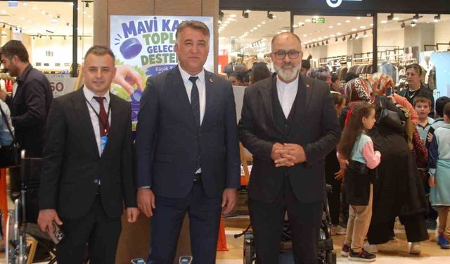 Kahramanmaraş'ta mavi kapaklarla 15 bin 700 engelli vatandaşa umut oldular