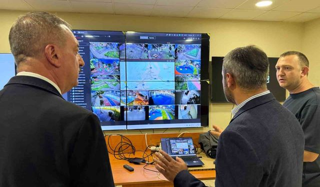 Karabük'te park ve sosyal yaşam alanları 160'tan fazla kamerayla gözetlenecek