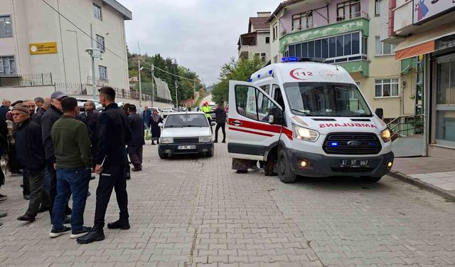 Kastamonu'da otomobilin bacağının üzerinden geçtiği kadın yaralandı