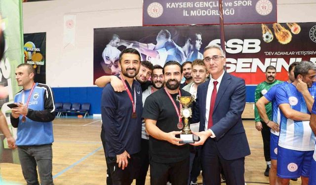 Kayseri'de Kamu Spor Oyunları tamamlandı