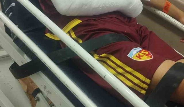 Kayserispor U19'da Hilmi Türkan'dan kötü haber
