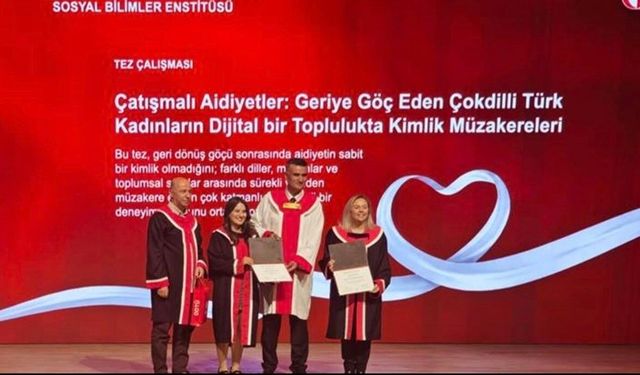 KBÜ akademisyenine ODTÜ'den en iyi doktora tezi ödülü