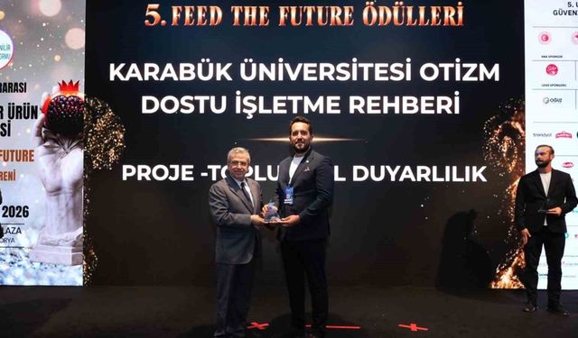 KBÜ'nün 'Otizm Dostu Restoran Rehberi' projesine toplumsal duyarlılık ödülü