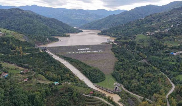 Kocaeli'de sağanak barajları doldurdu