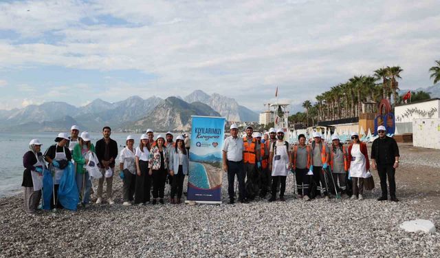 Konyaaltı sahillerinde plastik atıklara karşı yeni proje