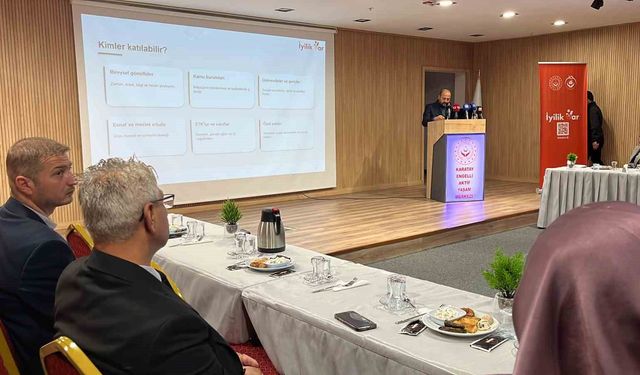 Konya'da 'İyilik Var' projesi tanıtıldı