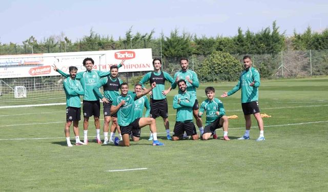 Konyaspor, Başakşehir maçı hazırlıklarını sürdürdü