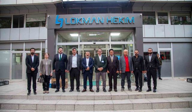 Kuzey Irak heyetinden Lokman Hekim Van Hastanesine ziyaret