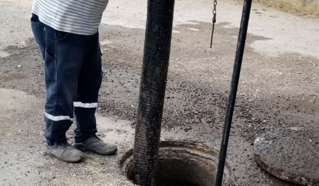 Lüleburgaz'da yağmur suyu hattından bavul çıktı