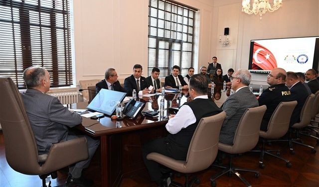 Manisa'da spor müsabakaları için güvenlik zirvesi