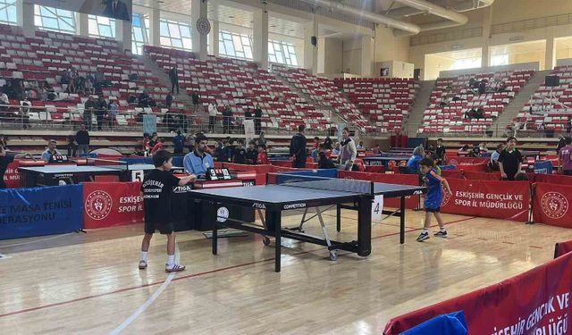 Masa Tenisi Minikler Milli Takım Seçmeleri Eskişehir'de yapılıyor