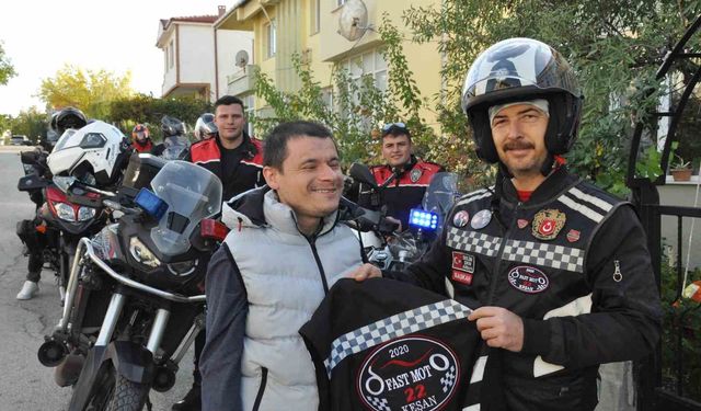 Motosiklet hayali gerçek olan görme engelli Sezgin Çalışkan: 'Eve kapanmayın, dışarı çıkın'