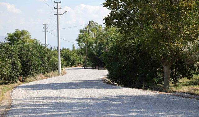 Muğla Büyükşehir Belediyesi Köyceğiz'in yollarını yeniliyor
