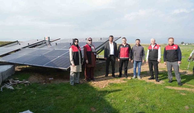 Muş'ta güneş enerjili sulama sistemiyle yakıt maliyeti azalacak