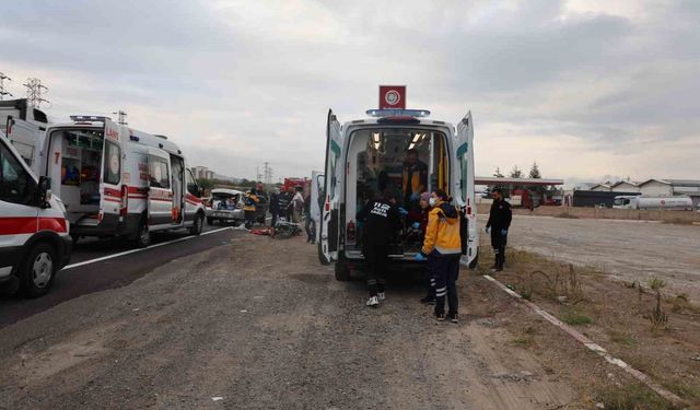 Nevşehir'de otomobiller çarpıştı: 7 yaralı