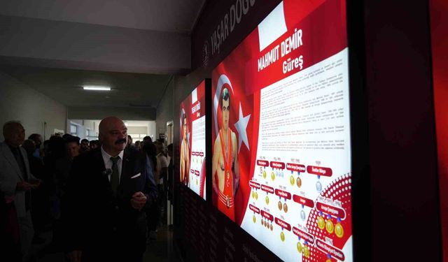 OMÜ'de Türk sporunun efsane isimleri 'Onur Duvarı'nda