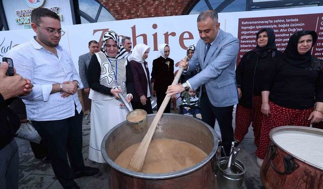 Onikişubat'ta zahire festivali coşkusu
