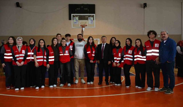 Ordu'da lise öğrencilerinin desteğiyle 235 ünite kan toplandı