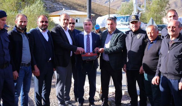 Ortaçimağıl köyünde köy konağının temeli atıldı