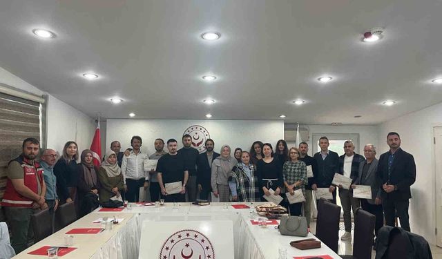 Psikolojik ilk yardım eğitimleriyle afetlere müdahale kapasitesi güçlendiriliyor