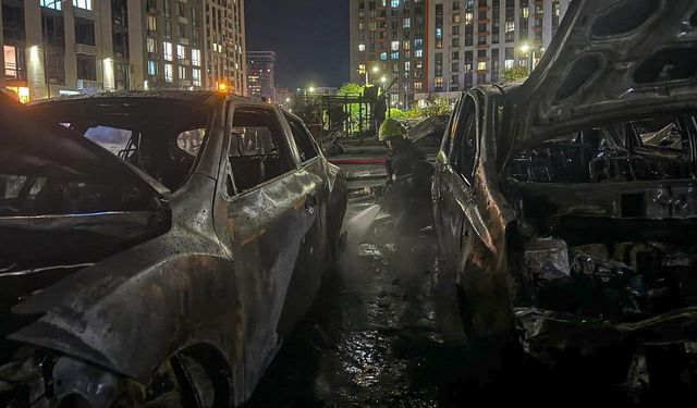 Rusya Kiev'de çok katlı binayı vurdu: 2 ölü, 9 yaralı