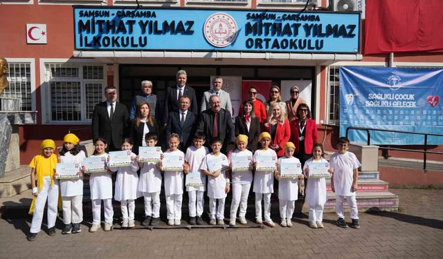 'Sağlıklı Çocuk, Sağlıklı Gelecek Programı': Öğrenciler sağlık elçisi oldu