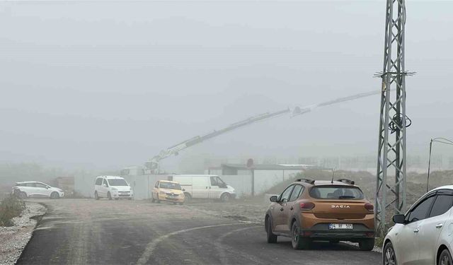 Sakarya'da sis görüş mesafesini düşürdü
