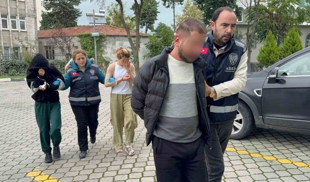 Samsun'da 100 bin liralık ziynet eşyası hırsızlığına 3 gözaltı