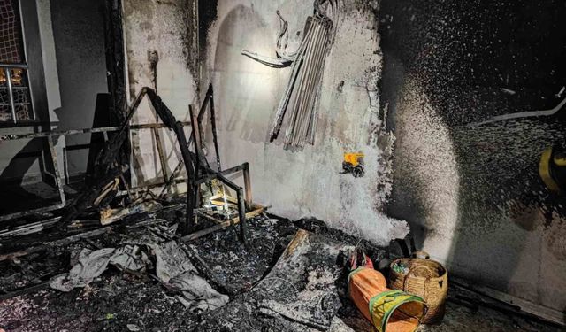 Şanlıurfa'da rezidansta çıkan yangında 1 kişi öldü, 1 kişi yaralandı