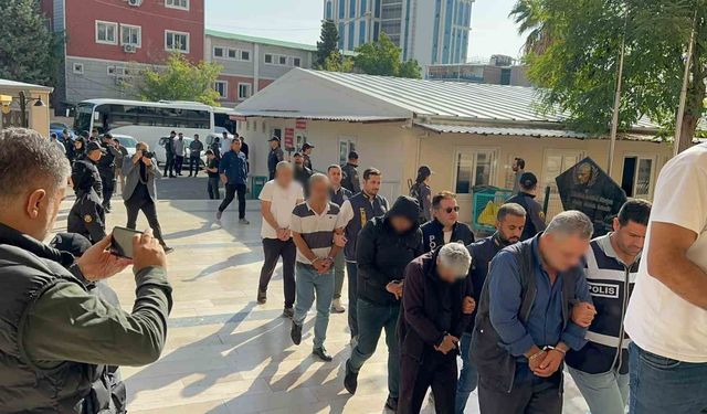 Şanlıurfa'da yasa dışı bahis operasyonunda 20 tutuklama