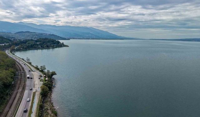 Sapanca Gölü 64 santimetre yükseldi