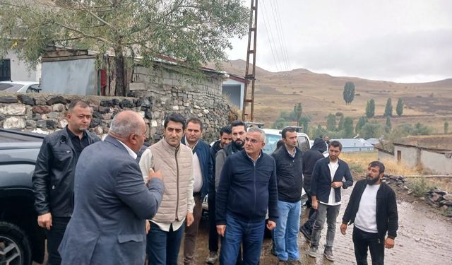 Sarıkamış Kaymakamı Aslantatar'dan köy ziyaretleri