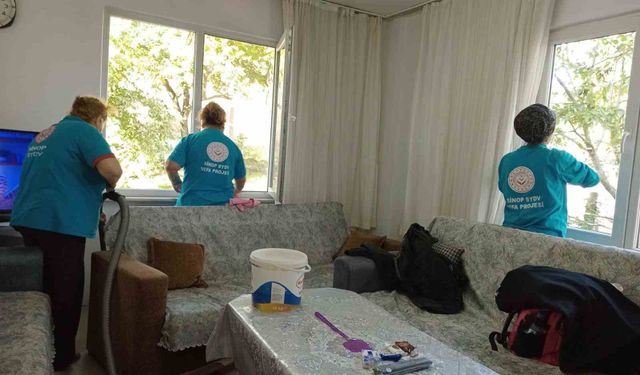Sinop'ta 800 yaşlı ve engelliye vefa desteği
