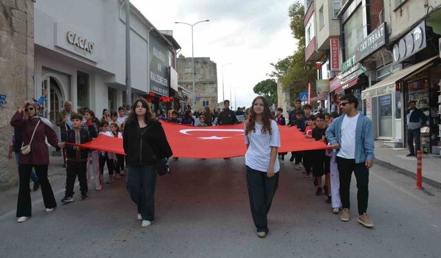 Sinop'ta Amatör Spor Haftası yürüyüşle başladı