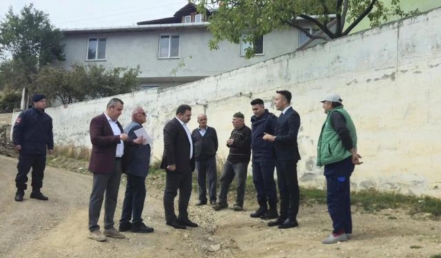 Sinop'ta köy yolları için kritik inceleme