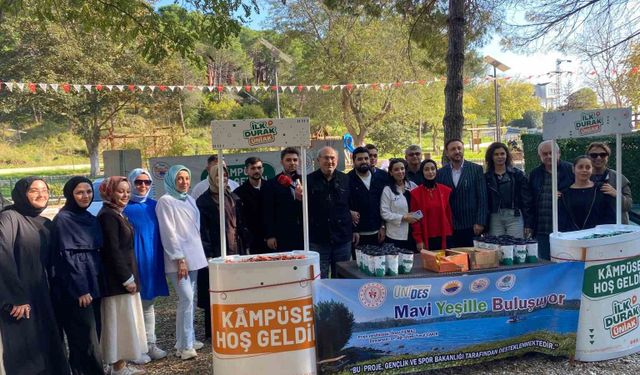 Sinop'ta üniversite öğrencleri piknikte buluştu