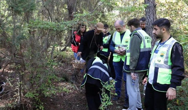 Sinop'ta üniversiteli gençler biyoçeşitliliği sahada öğrendi