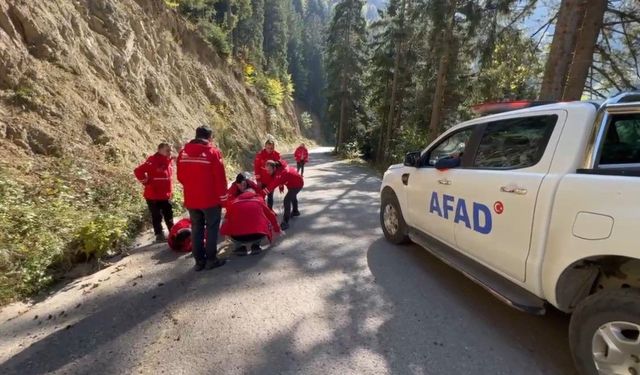 Solaklı Vadisi'nde 40 kişilik arama kurtarma ekibi afetlere hazırlanıyor