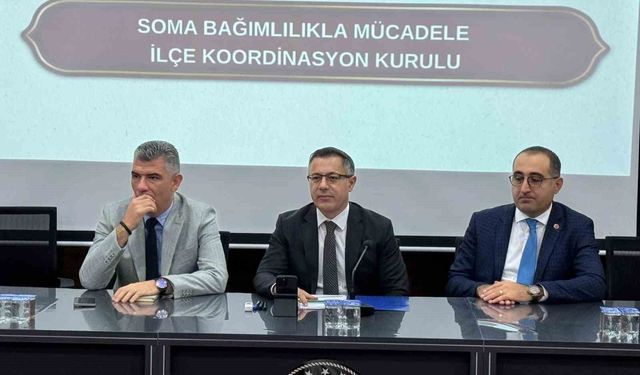 Soma'da bağımlılıkla mücadele için kurumlar bir araya geldi