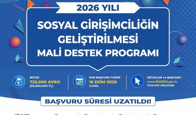 SOSGİP Mali Destek Programı için son başvuru tarihi uzatıldı